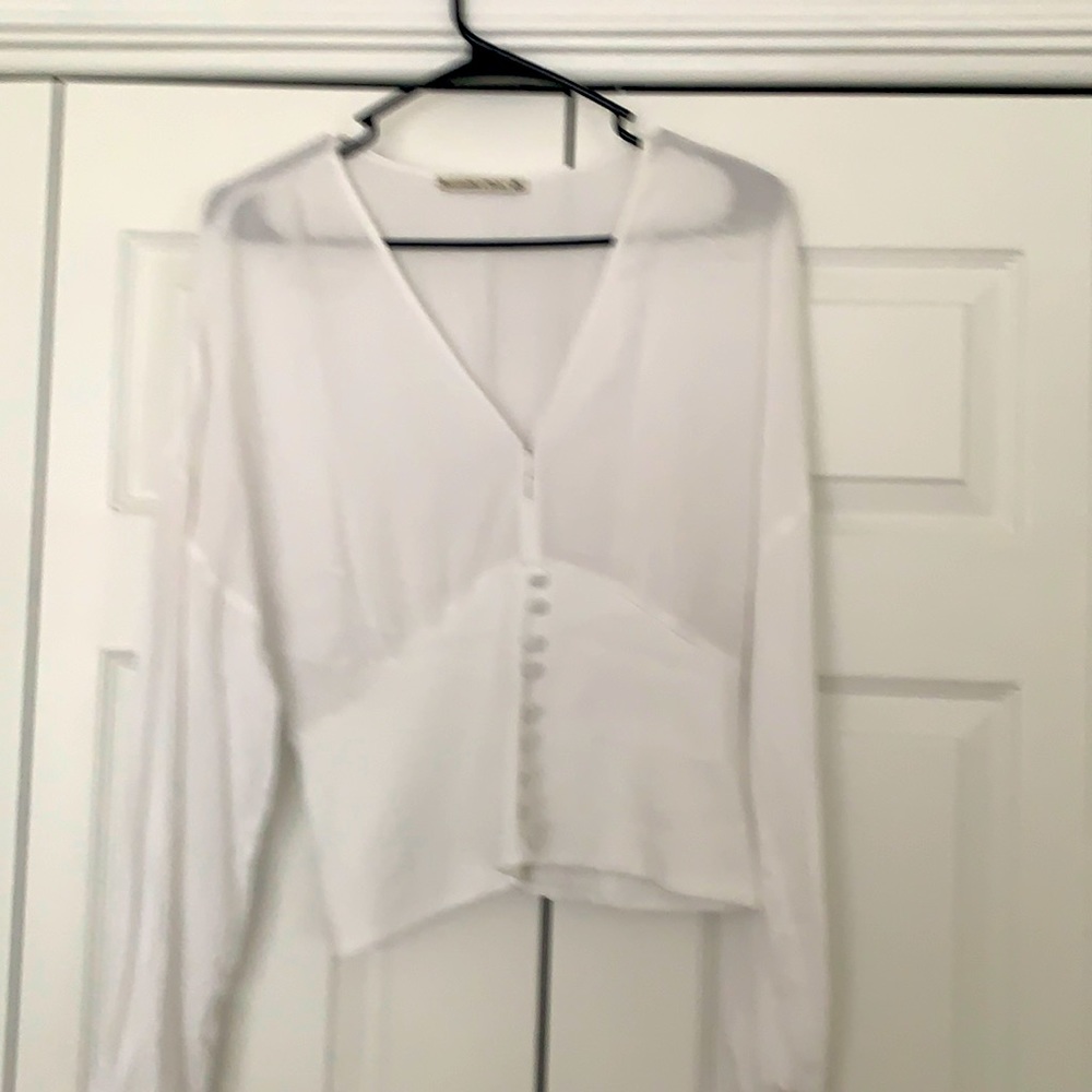 Abercrombie white shirt